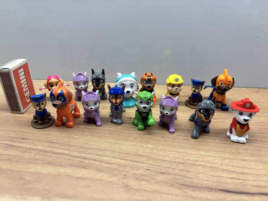 Psi patrol 16 figurek, pieski, paw patrol