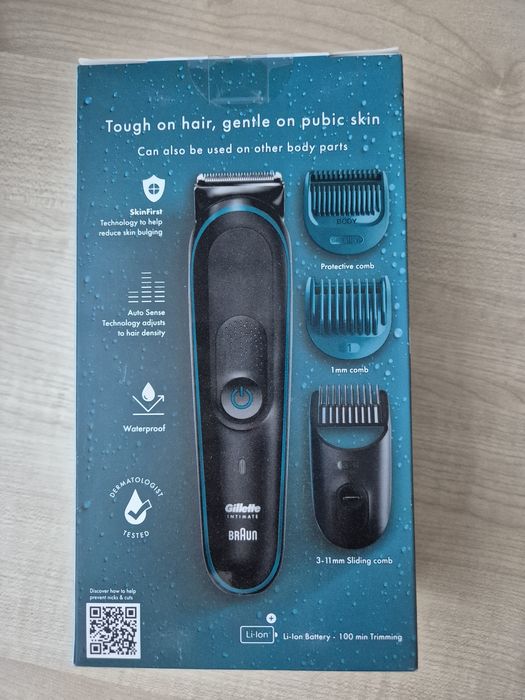 Trymer męski Gillette Intimate