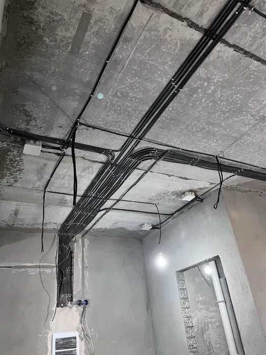 Увага‼️ Послуги електрика •  Електромонтаж на дім