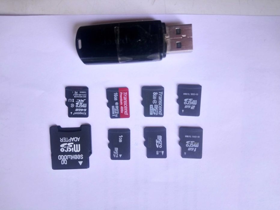 USB / Micro SD флешка,карта памяти 16,64Gb