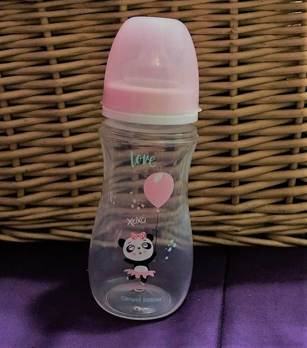 Conjunto biberões e chucha para frutas