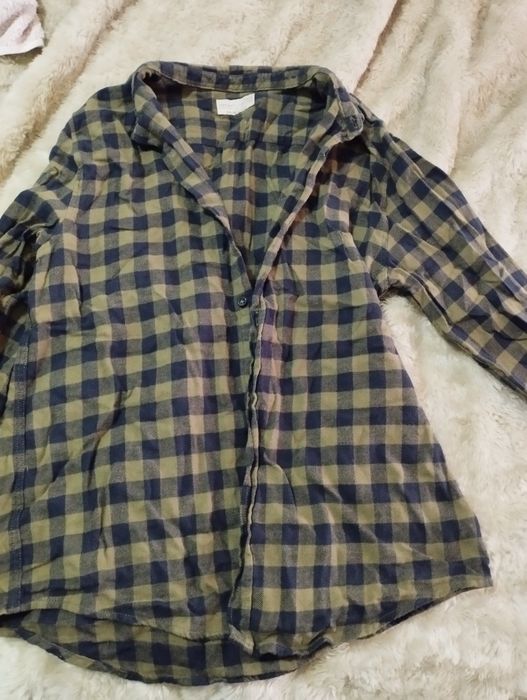 2 Camisas xadrez Tiffosi e Zara novas adolescente