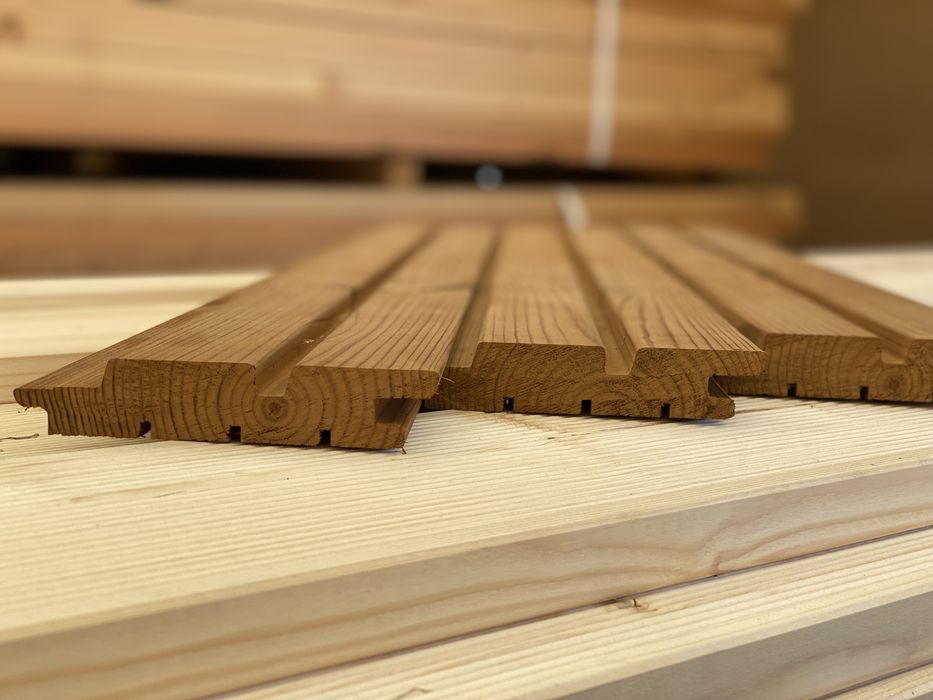 Deska elewacyjna Thermo Termo Sosna - Rombo Duo