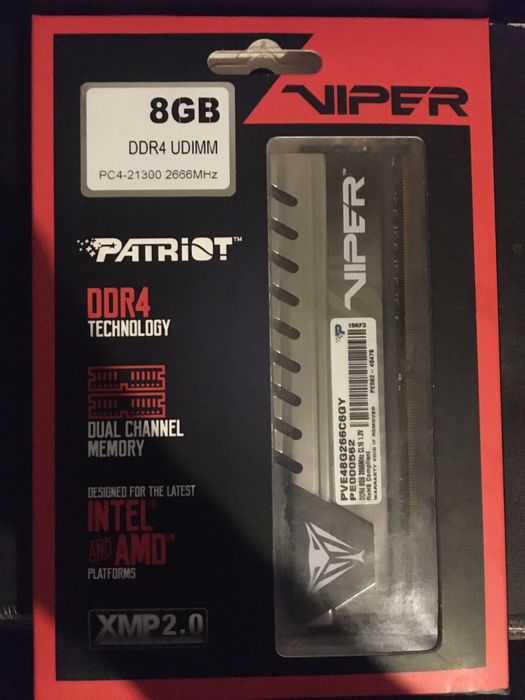 Ram DDR4 patriot viper