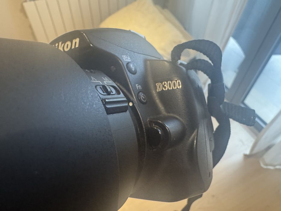 Nikon d3000 2 objectivas acesssorios