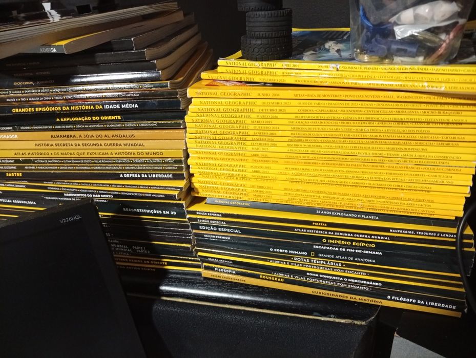 Revistas national geographic livros