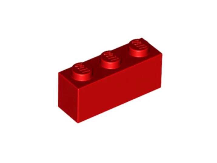 LEGO 3622 Klocek 1x3 Czerwony 362221 1szt