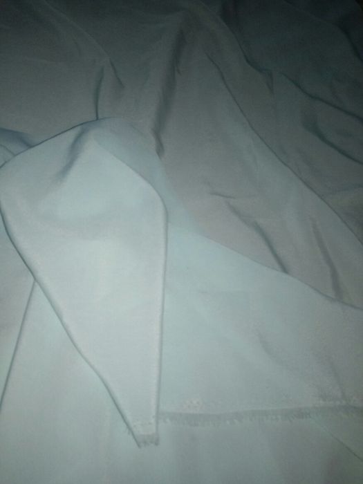 Отрез нежно-мятного шифона