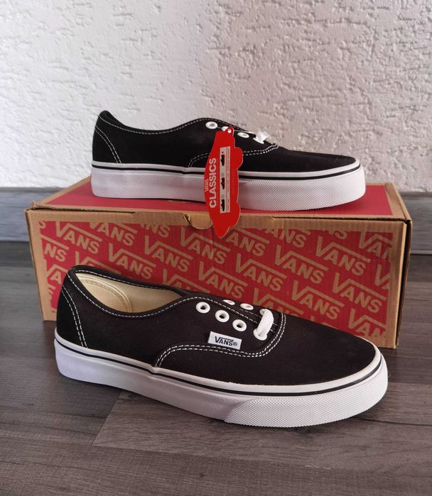 tenisówki czarne Vans