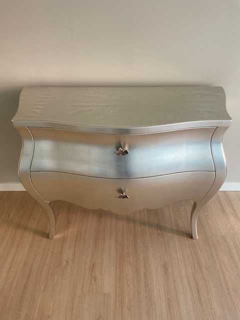 Cómoda em Folha de Prata Verdadeira Nova