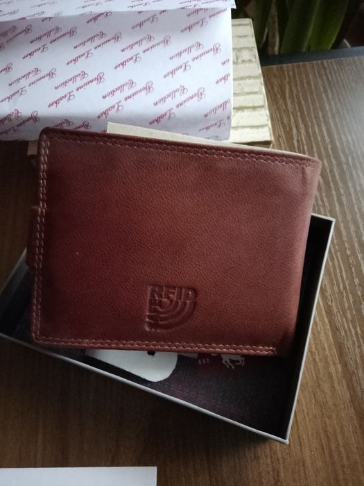 Portfel Mustang brąz meski