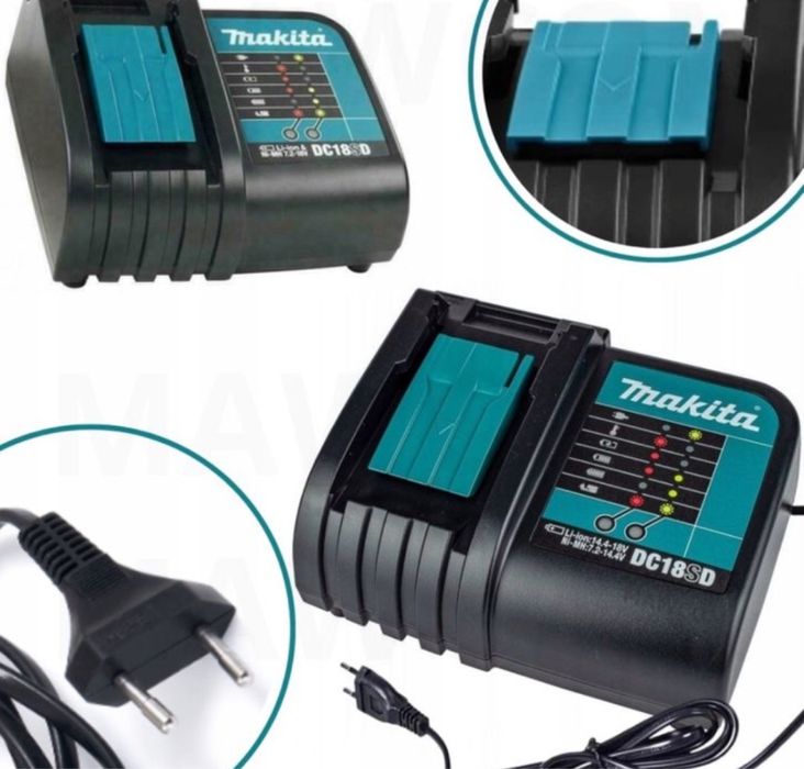 Ładowarka Makita do Akumulatów Baterii Oryginalna Nowa Szybka Prezent