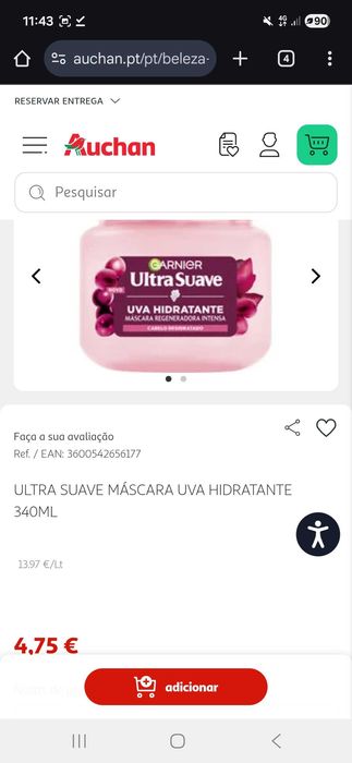 Produtos para cabelo Garnier Ultra suave - NOVOS