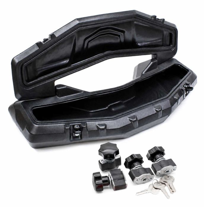 DUŻY KUFER BOX SKRZYNIA PRZÓD PRZEDNI ARWIC 42L + 2x ZAMEK UNIWERSALNY QUAD ATV linhai kymco cfmoto honda yamaha polaris can-am tgb bashan segway odes