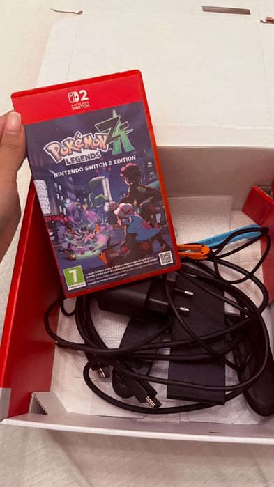 Nintendo switch 2 + pokemon legends raramente usada, comprada pcdiga com garantia caixa e todos acessórios