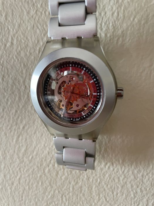 Relogio Swatch Diaphane Automatic