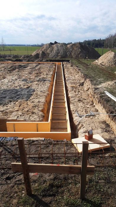 Szalunek tracony TKR typ FD do ławy fundamentowej 60x40cm