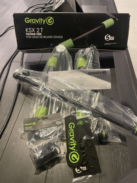 Suporte teclado Gravity (NOVO c/garantia 5 anos)