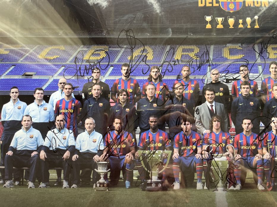 Autograf Messi oryginał i inni