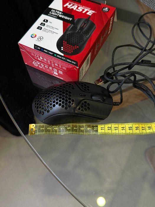 Миша HyperX Pulsefire Haste USB Black