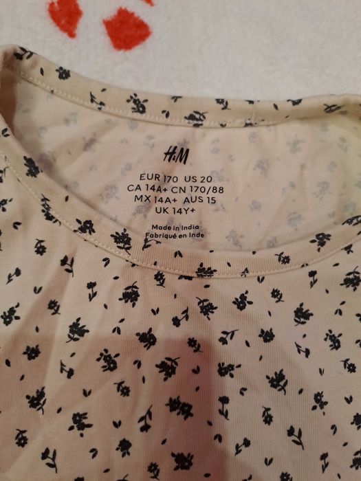 T-shirt młodzieżowy