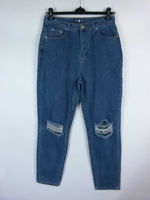 Boohoo spodnie jeans dziury 12 / 40