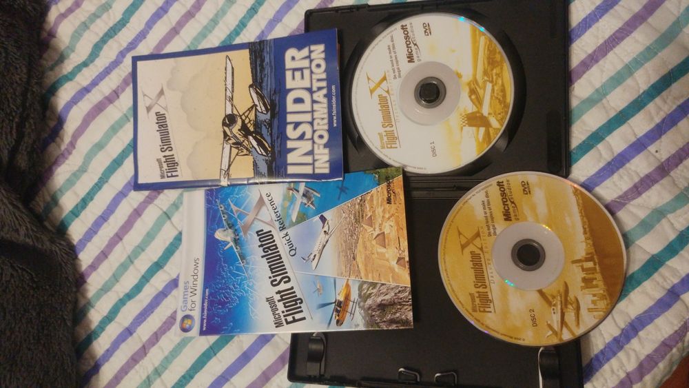 Microsoft Flight Simulator X Deluxe Edition BOX wersja angielska