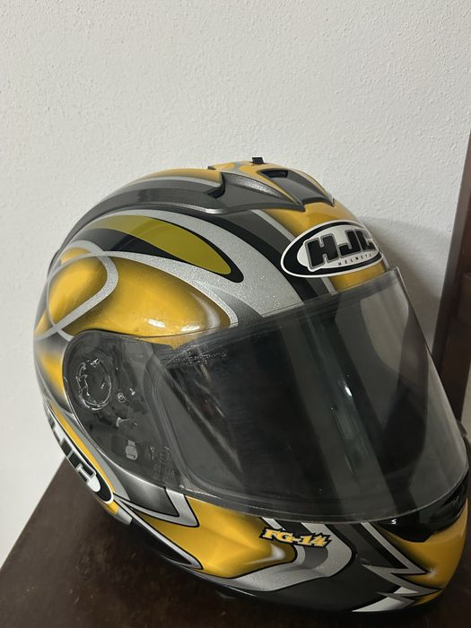 Capacete de mota spool + saco original