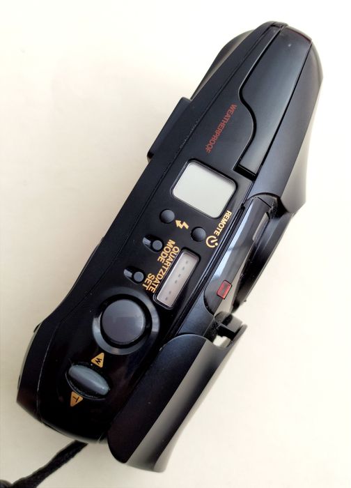 OLYMPUS Stylus Zoom Dlx Black плёночный Япония фотоаппарат фотокамера