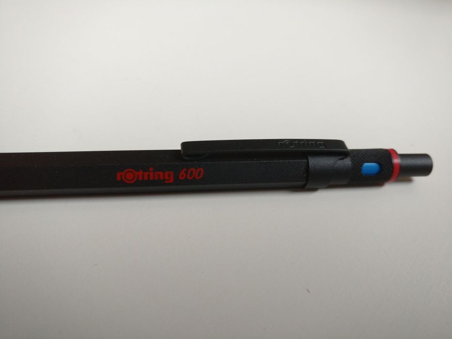 Caneta Rotring 600 Made in Germany (janela de cor)