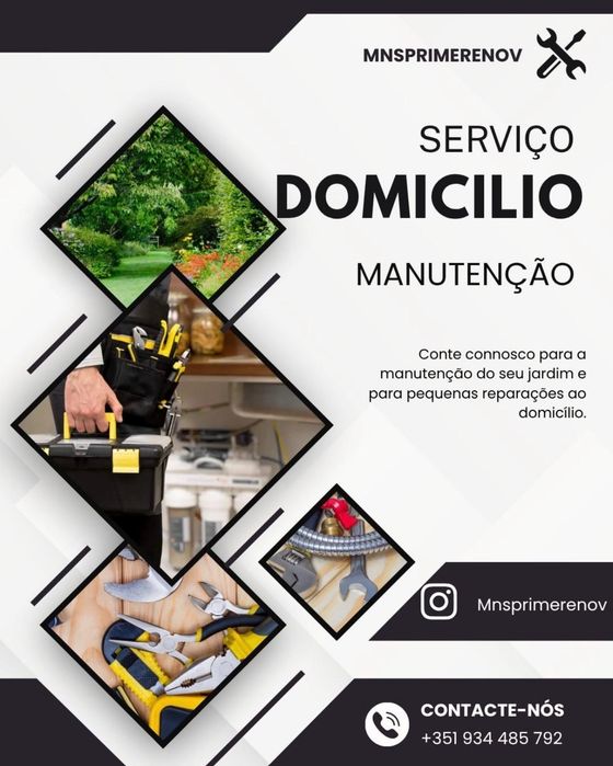 Serviço manutenção renovação e limpeza jardim