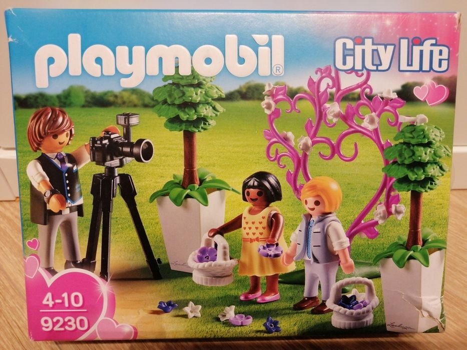 Playmobil City Life 9230 Fotograf i dzieci z kwiatkami