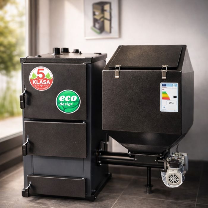 Piec Kocioł Kotły ekoprojekt 5 KLASA 25 KW Piece