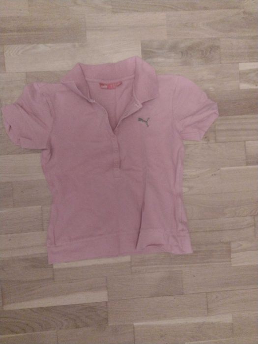 Dobry stan koszulka polo różowa PUMA XS