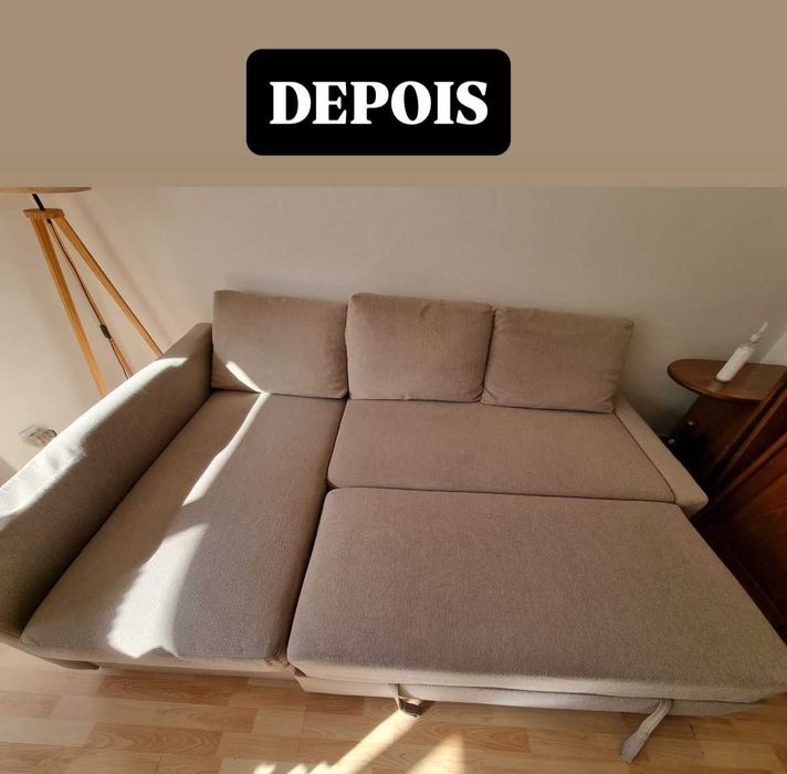 Limpeza de Sofá com Remoção de Manchas