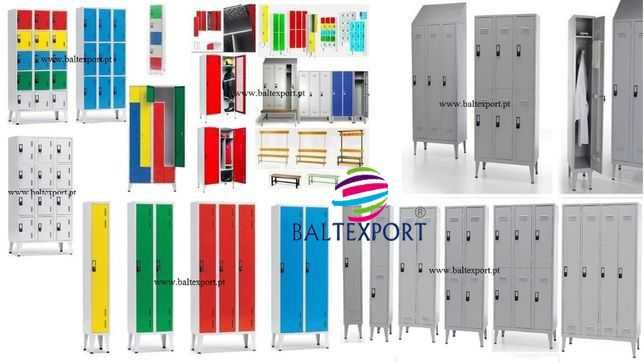 Vestiário Cacifos Metálico Simples Duplo Triplo Quadruplo Cacifos Industrial Fabrica Escolas Novo