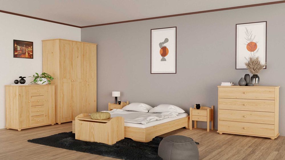 Taboret drewniany bukowy 50 cm obrotowy PRODUCENT MEBLI