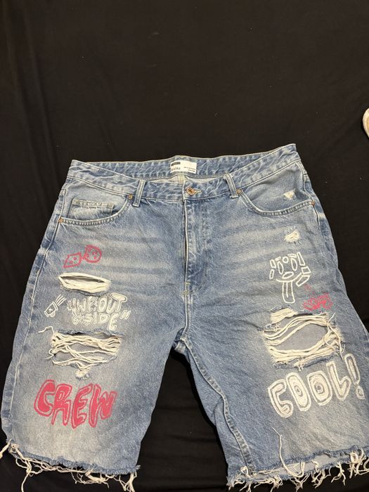 Calções da bershka