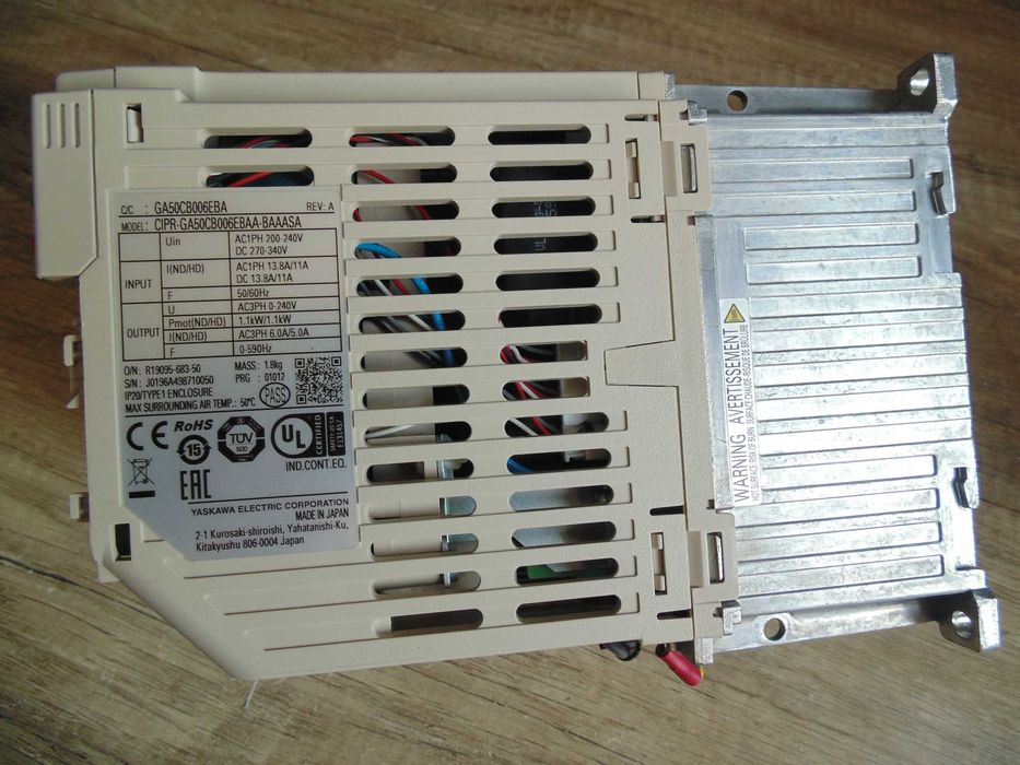 Falownik Yaskawa CIPR - GA50CB006EBAA - BAAASA Made In Japan