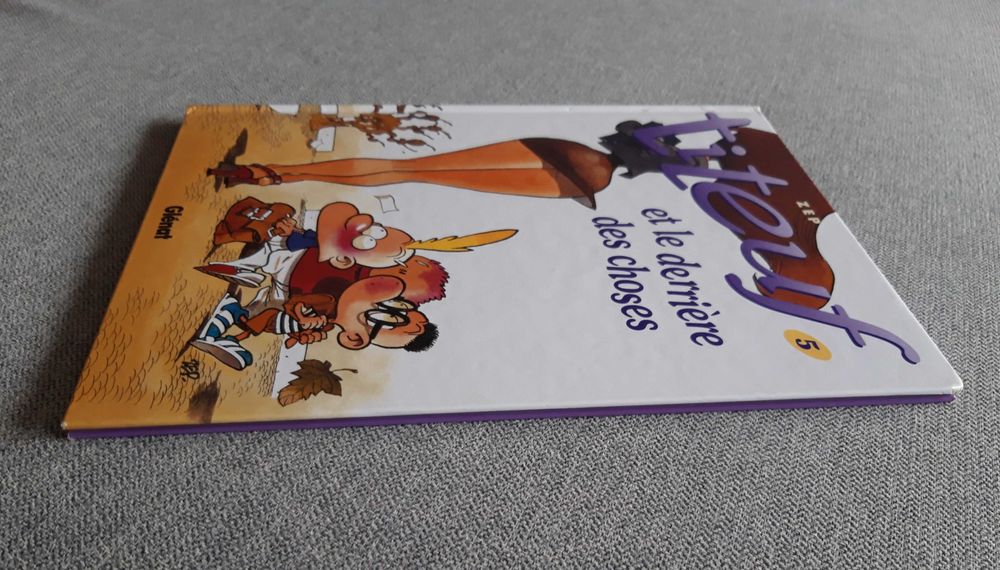 BD Titeuf "et le derrière des choses" de ZEP