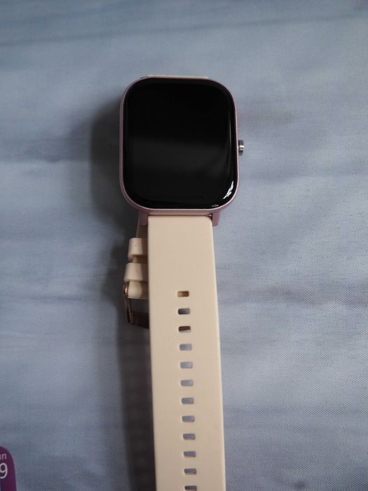 Rubicon rnce67 pink smartwatch damski z paskiem silikonowym