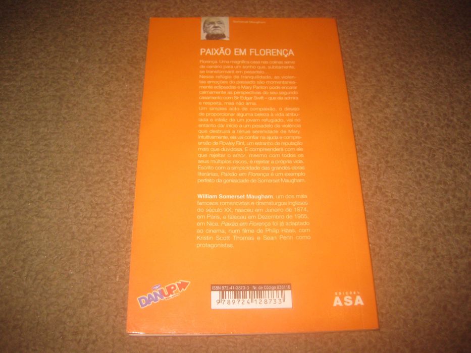 Livro "Paixão em Florença" de Somerset Maugham