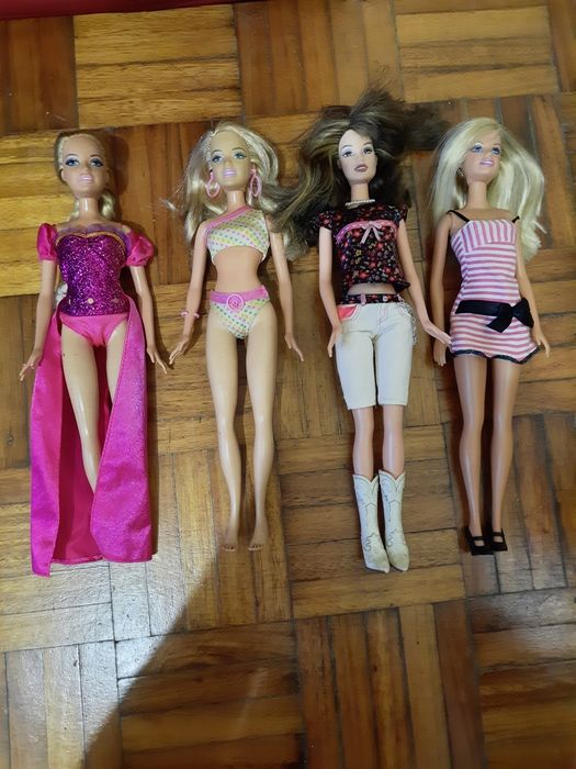 Lote de 15 Barbies, Anita, 4 Kens, X-Man