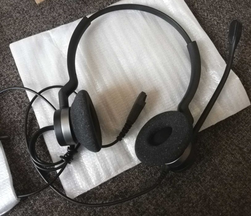 Jabra - Phones Biz 2300 Duo e Cabo GN1200 Smart Cord espiral (NOVOS)