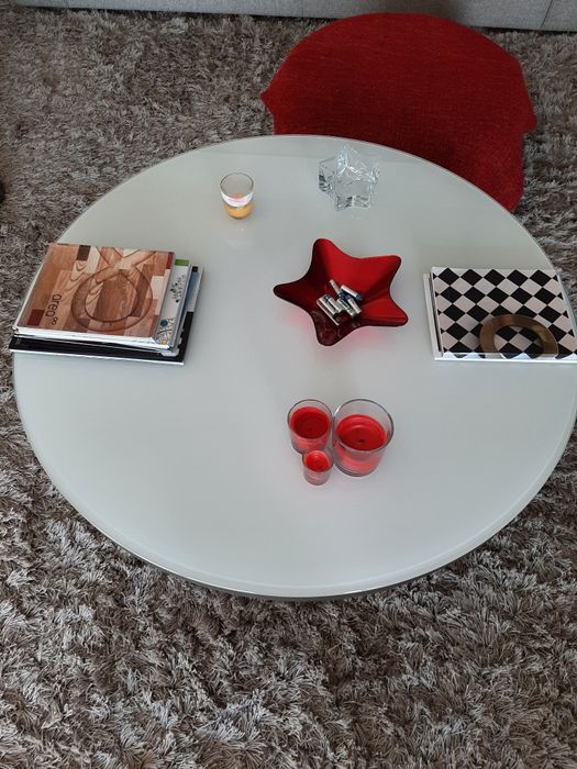 Mesa de centro redonda