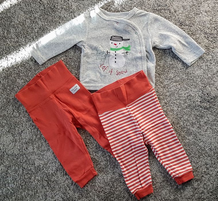 Zestaw bluza + 2 x spodnie r.62/69