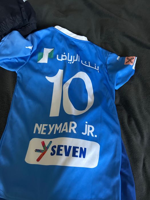 Strój piłkarski 152 164 neymar raz ubrany