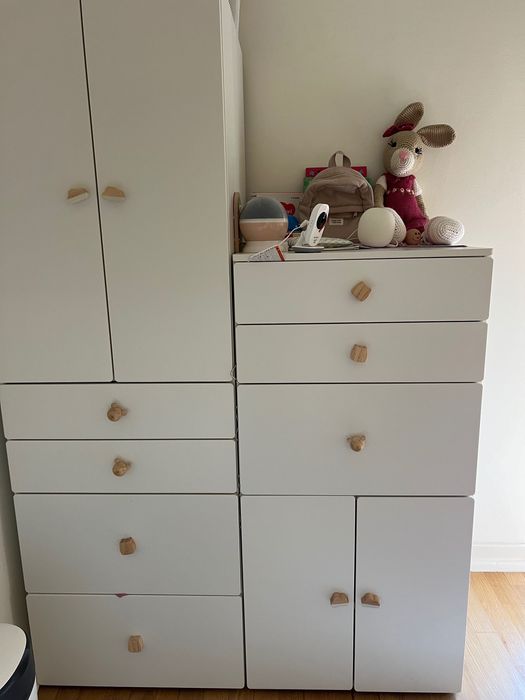 Vendo Roupeiro modular IKEA - sistema SMASTAD, para quarto de criança.