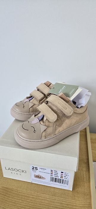 Lasocki Kids Sneakersy rozm 25 skóra 
Sneakersy