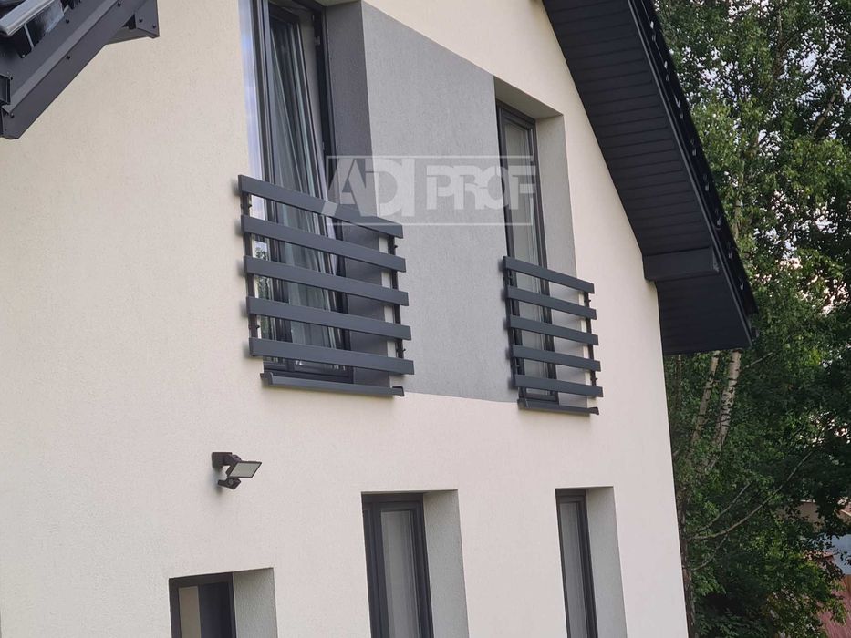Balkony Francuskie, Balustrada, Balkon Francuski